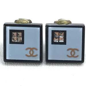 Chanel Cc Logo Clip-On Earrings Metal #207458C52B